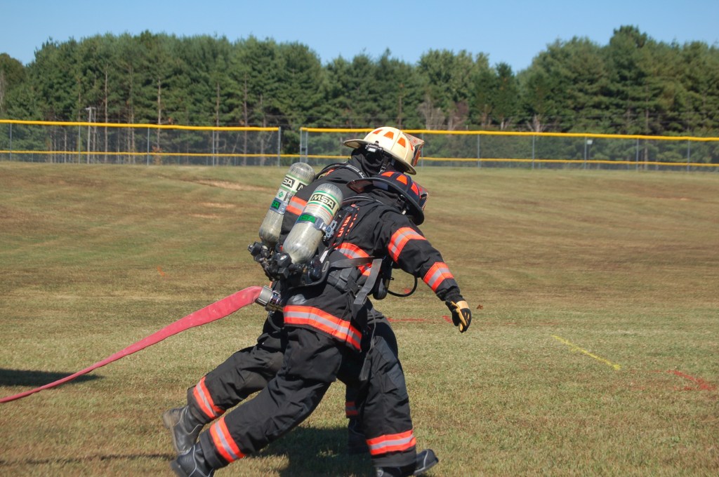 Firemen train & compete The Charlotte Gazette The Charlotte Gazette